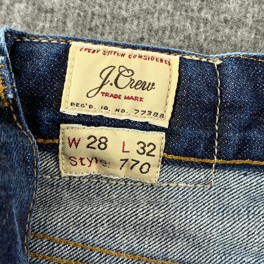 J Crew 770 Jeans‎ Men 28x30 Kaihara Japanese Denim - Picture 4 of 16